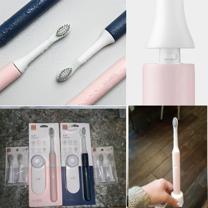 PINJING sonic electric toothbrush ultrasonic toothbrush rechargeable IPX waterproof rinse xiaomi ecological chain product 5 PINJING sonic electric toothbrush ultrasonic toothbrush rechargeable IPX waterproof rinse xiaomi ecological chain product 5