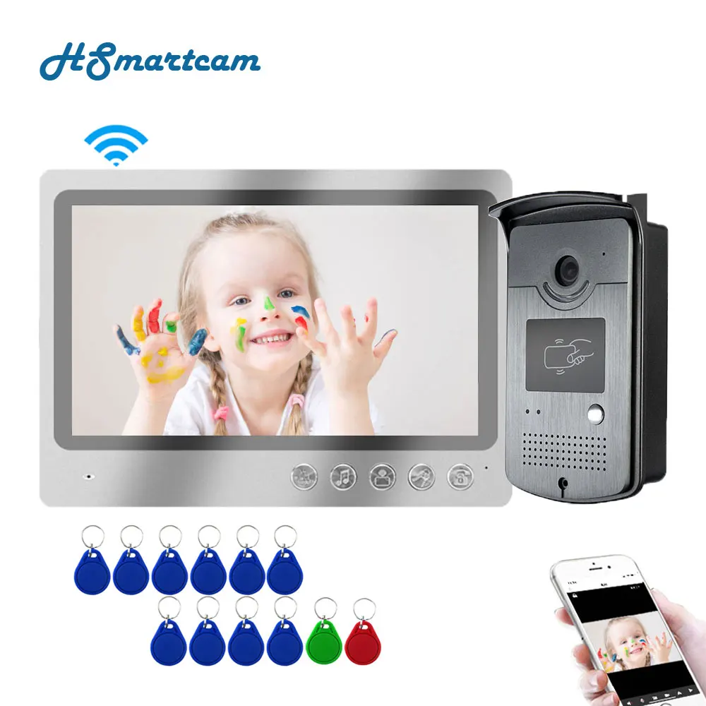 9 Inch Screen System Villa Video System APP WIFI Door