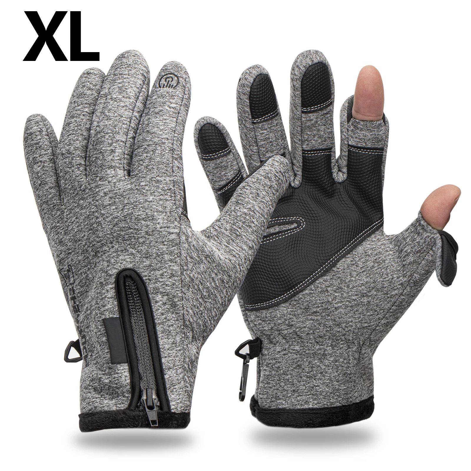 Best Fishing Gloves Cold Weather  Winter Fishing Gloves Three Finger - 1  Pair Warm - Aliexpress