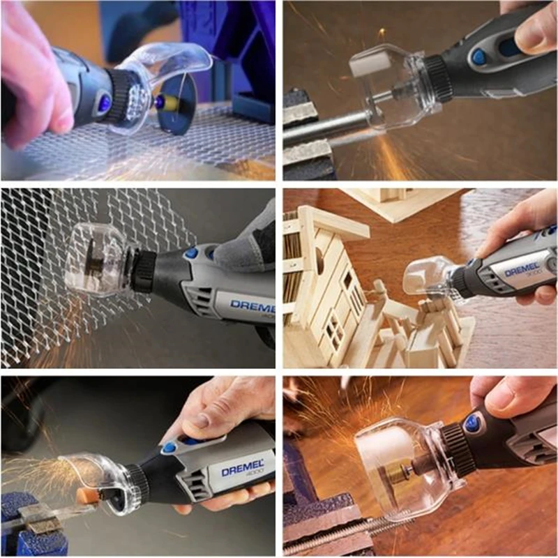 Cubierta Protectora de Seguridad Amoladora Para Taladro Eléctrico Rotary Tool Shield Para Herramienta Rotativa Accesorios