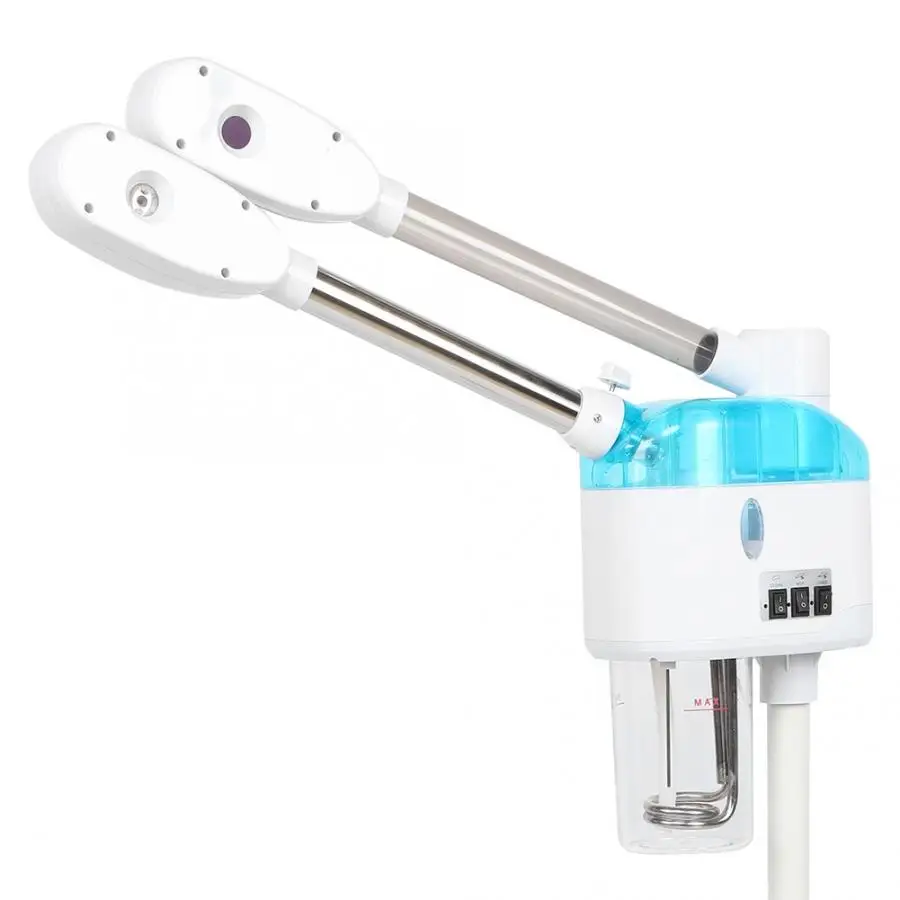 Hot and Cold Spray Facial Steamer Spa Steaming Sparyer Skin Beauty Machine EU Plug 220V Facial Mist Maker