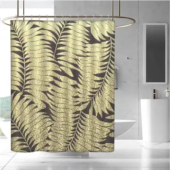 

Hotel Quality Polyester Shower Curtain Shower and Bathtub