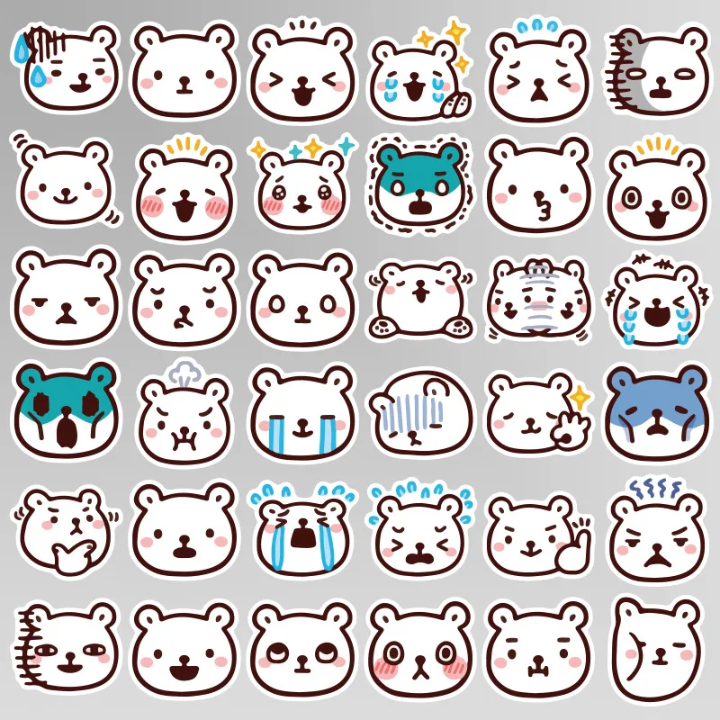 40 шт./упак. Водонепроницаемый мультфильм Rilakkuma Стикеры s скейтборд гитара Чемодан Скрапбукинг граффити Стикеры забавные девушки детские игрушки