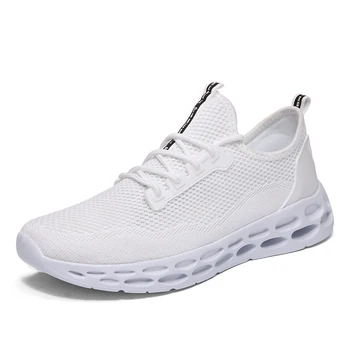

High Quality Shoes Men Sneakers Lace-up Classic Men Shoes Breathable Lightweight Soft Men Sneakers Running Plus Size Shoes