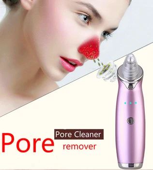 Blackhead Remover Beauty Clean Skin Tool  Face Deep Nose Cleaner T Zone Pore Acne Pimple Removal Vacuum Suction Facial Diamond 