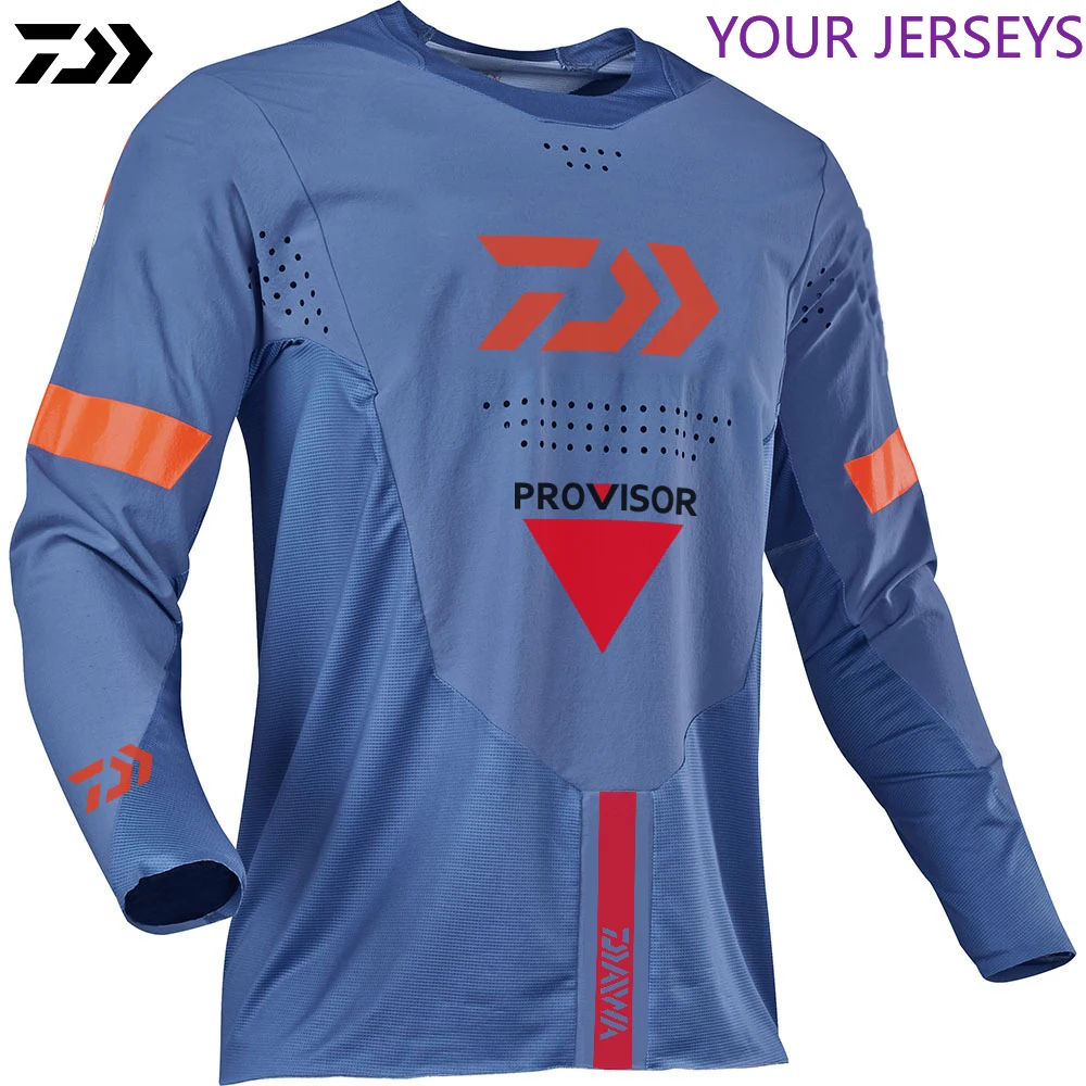 

2020 New Summer Daiwa Fishing Clothes Jersey Men Clothing Fishing Clothes Anti-UV Quick-Dry Breathable Long Sleeve Fishing Shirt