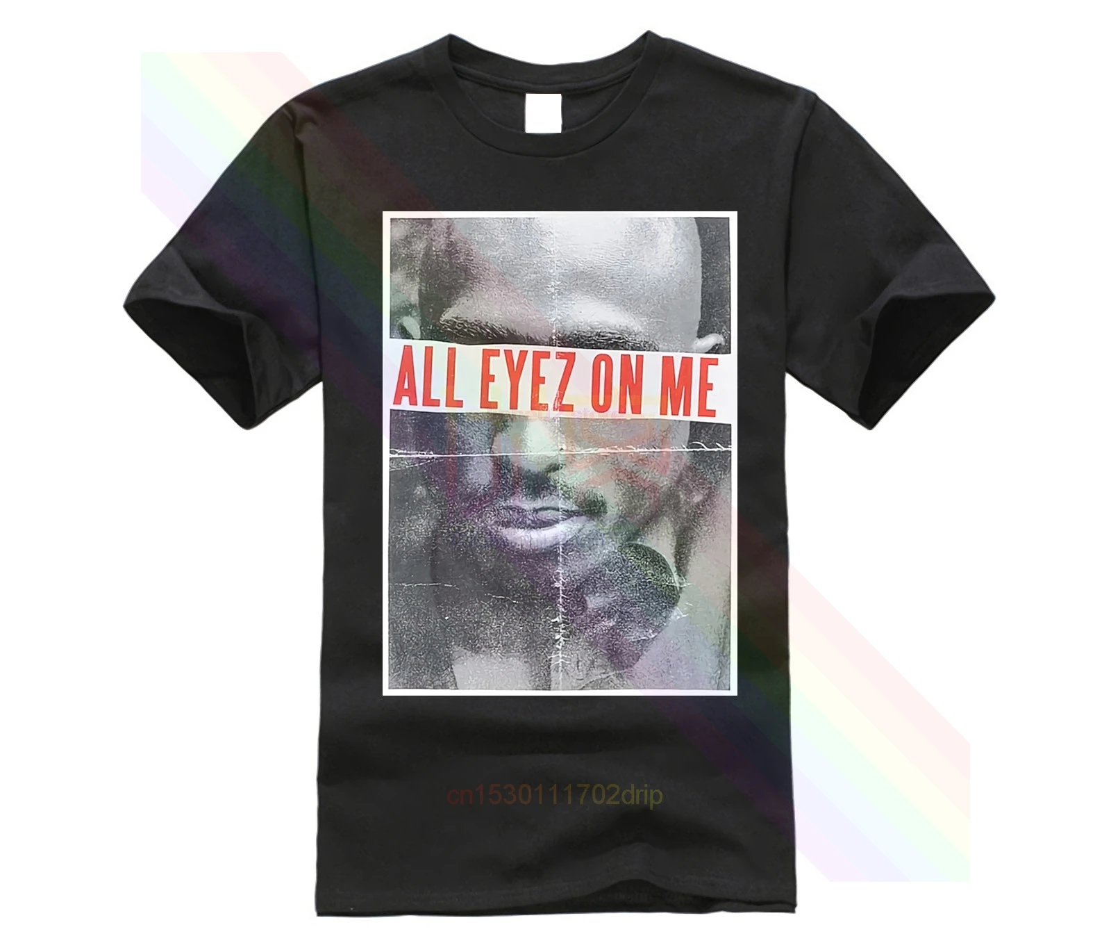 Летнее платье 2PAC TUPAC All EYEZ ON ME хип-хоп рэп Nice Swag мужская футболка 100% с коротким