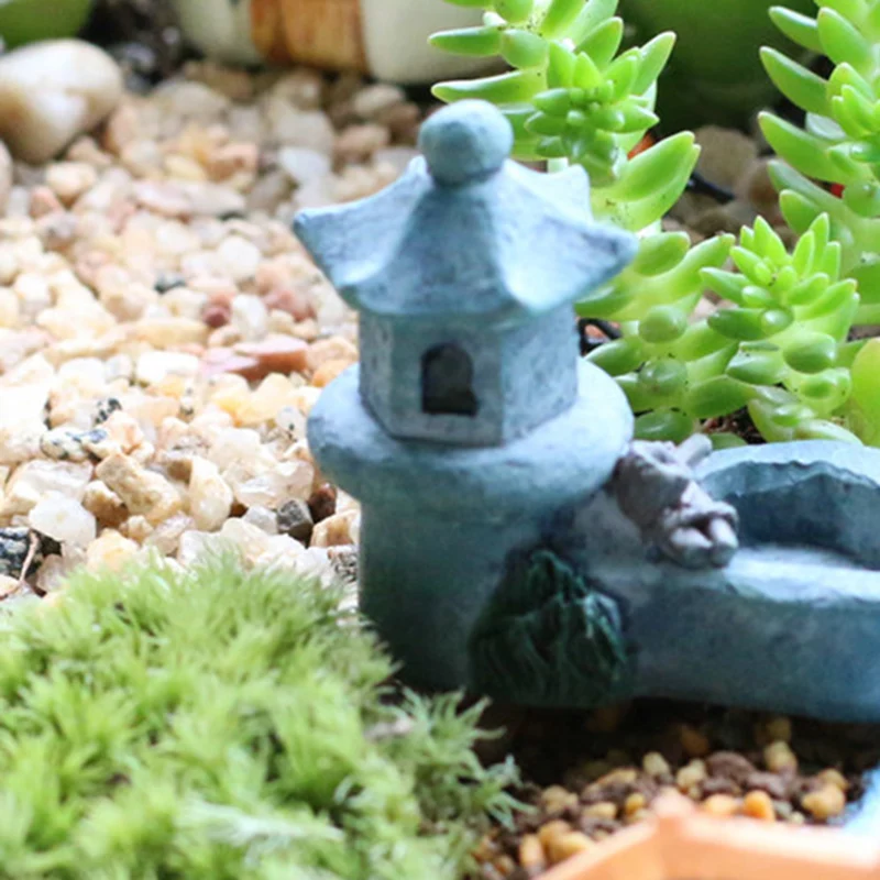 Aquarium Miniature Sand Stone Ornaments Home Garden Crafts Decoration Fishing Tank Substrate