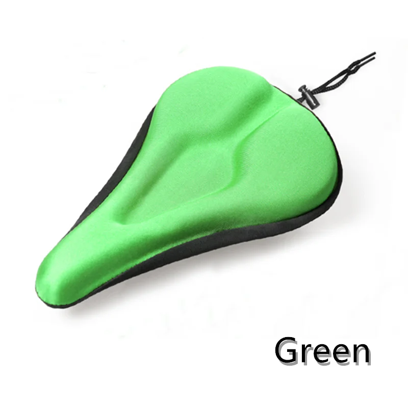 Silica Gel Bicycle Parts Cycling Seat Mat Bicycle Saddle Comfortable Cushion Soft Seat Cover for Bike Soft Seat Cover 1Pc