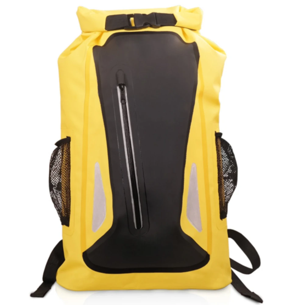 

25L Outdoor Adjustable Strap Hiking Rafting Backpack Waterproof Ultralight Storage Swimming Reflective Large Capacity Travel