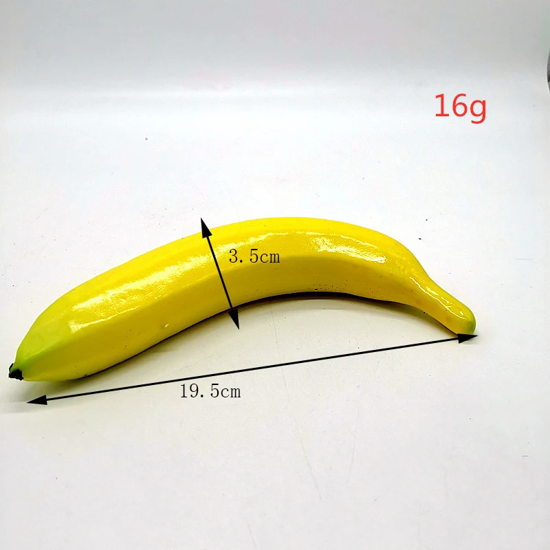 Имитация банана искусственная модель фотография Реквизит банан струна поддельные фрукты Раннее детство образование Реквизит фотография