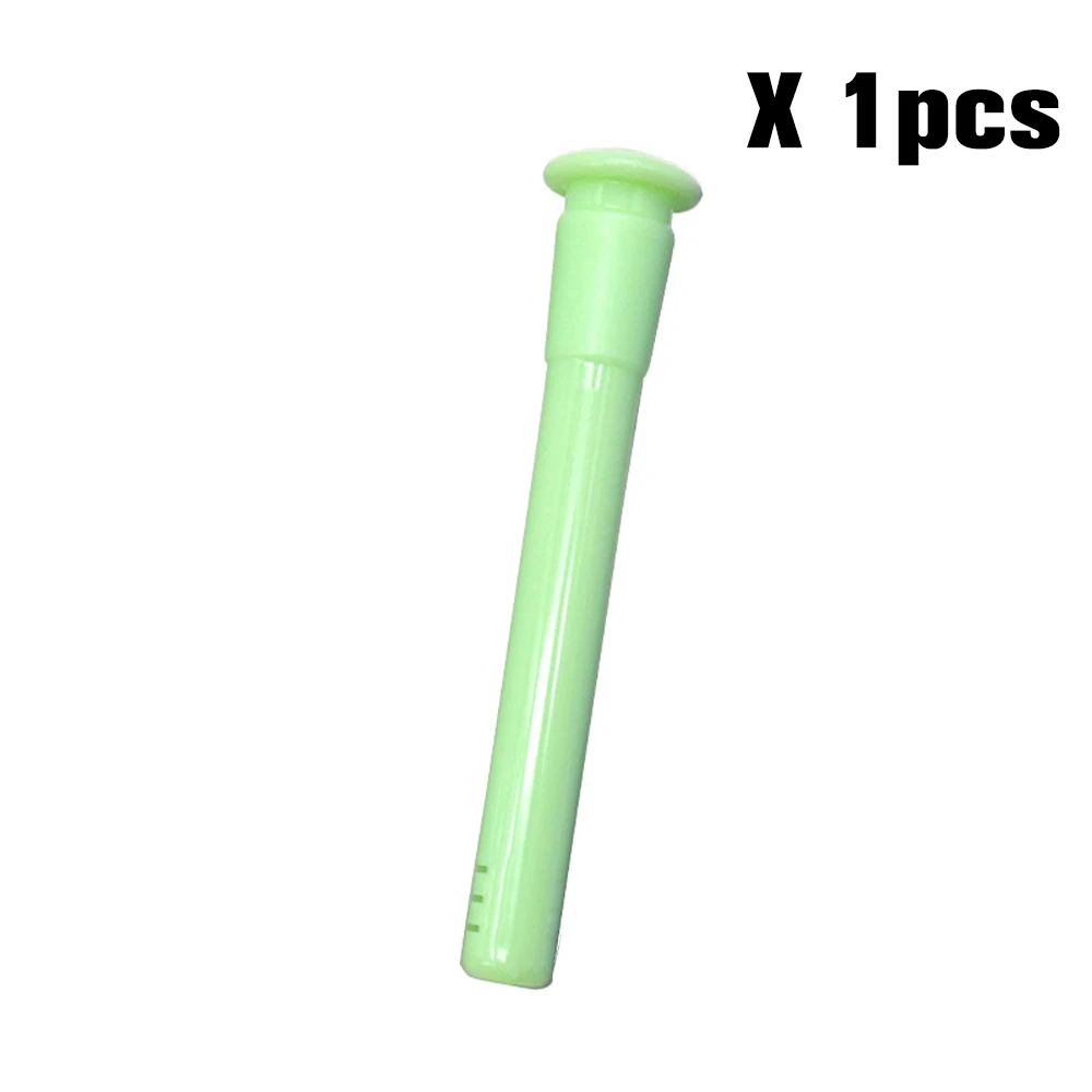 light green 120 мм Премиум акриловый диффузор 14 мм 18 мм Мужской Женский шарнир красочный акриловый пластик вниз Стволовые стеклянные водопроводные трубы - Цвет: light green