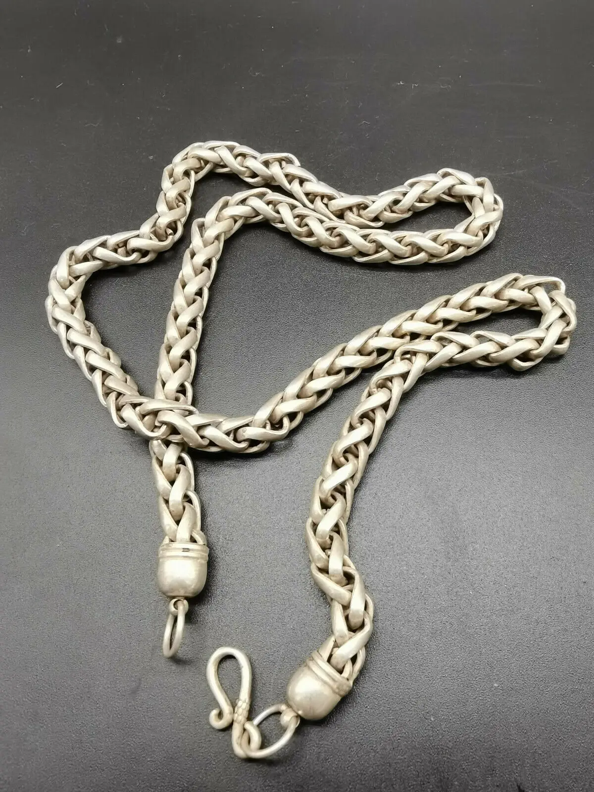 

Мужское ожерелье из тибетского серебра в китайском старинном национальном стиле с вырезами