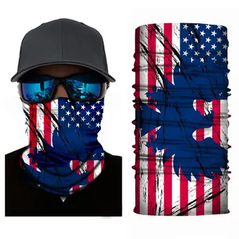 

9Pcs Outdoor Sports Cycling Mask Flag Design Anti Dust Neck Gaiter Face Cover sjaal zomer 2020
