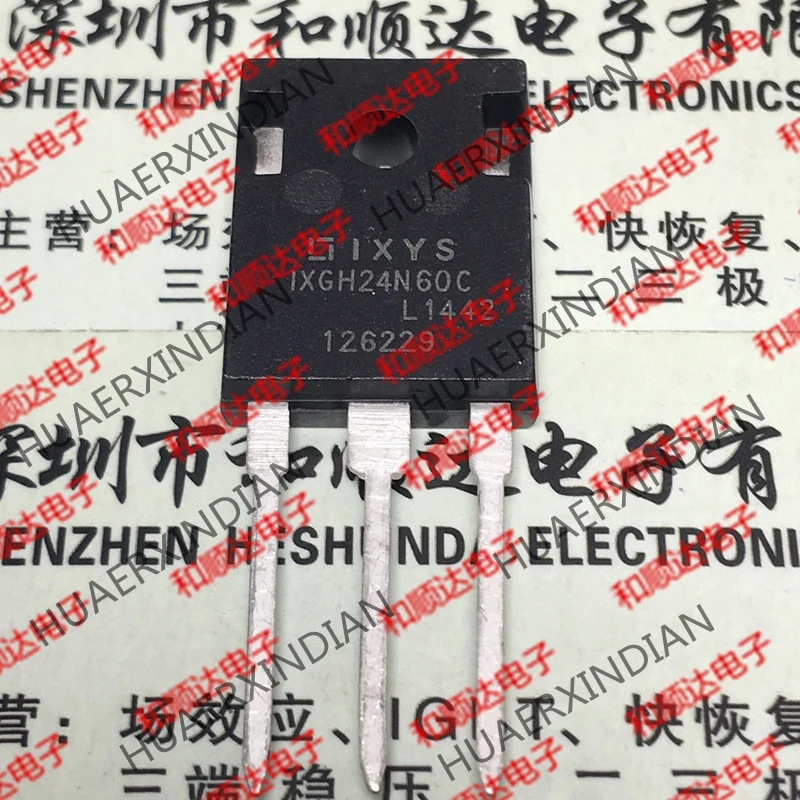 10 шт./лот, новое и оригинальное IXGH24N60C TO-247 IGBT 600V 48A