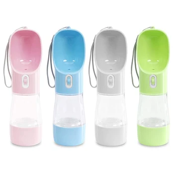

Portable Cat Water Bottle for Small Dogs Travel Puppy Cat Drinking Bowl Outdoor Pet Water Dispenser Feeder