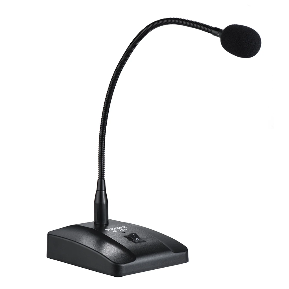 

Professional Wired Desktop Condenser Microphone Cardioid with 10ft XLR-to-1/4" Detachable Cable for Conference Meeting Broadcast