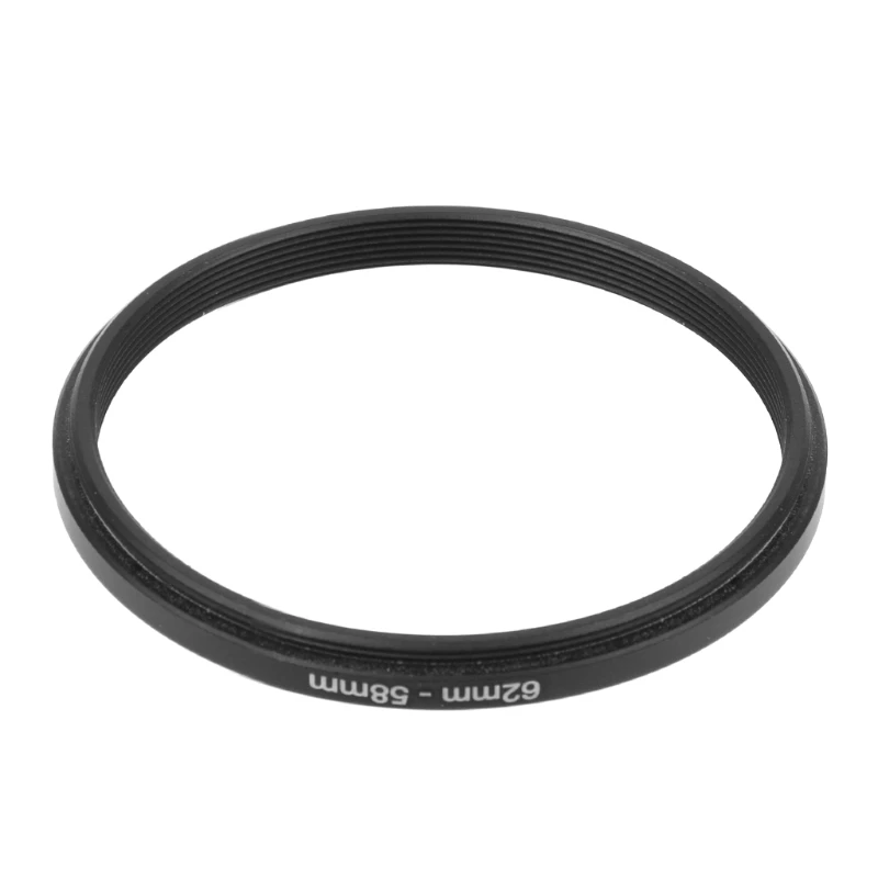 2020 New 62mm To 58mm Metal Step Down Rings Lens Adapter Filter Camera Tool Accessory