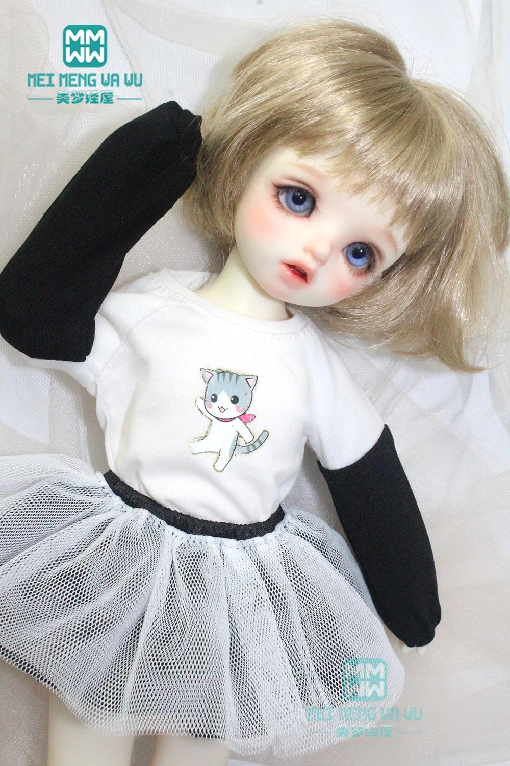 BJD куклы аксессуары Одежда для куклы подходит 27 см-30 см 1/6 MYOU YOSD bjd куклы мягкие милые трехсекционный костюм обувь