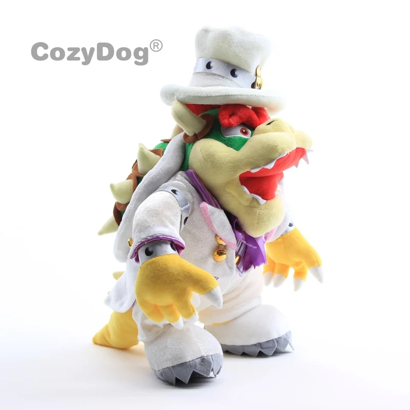Серия Mario Odyssey Bowser с шляпой, белый Боузер, персик, принцесса, свадебная кукла, мягкие куклы 23-36 см, детские мягкие куклы
