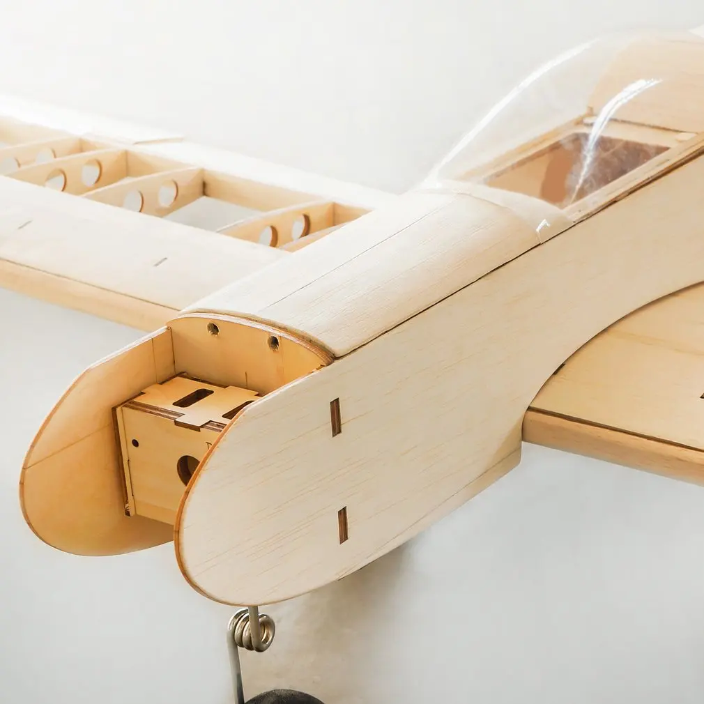 Pnp para o Miúdo Balsa Madeira Formação Avião 1.4m Biplano Asa rc Aeronave Woodiness Modelo Brinquedos Faça Você Mesmo Kit - ep gp 5 Brinquedos e hobbies