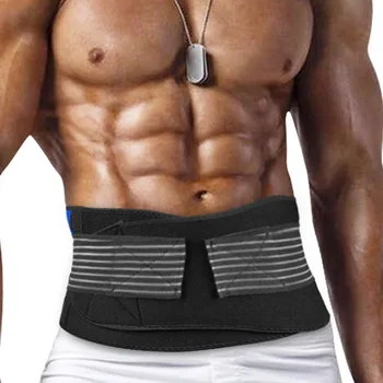 

Newest Men Waist Support Straps Body Shaper Belly Band Slimming Belt for Sports Fitness Promotion