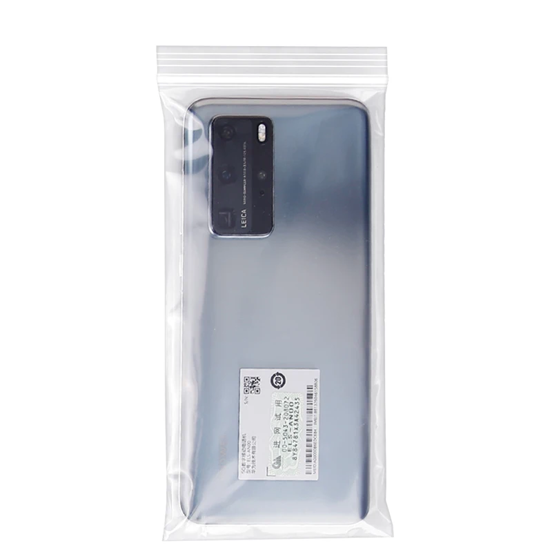 StoBag Plastic Transparent Self-sealing Ziplock Bags Sealed Small Waterproof Thickened Pouch Mobile Phone Mask Wholesale Logo 6
