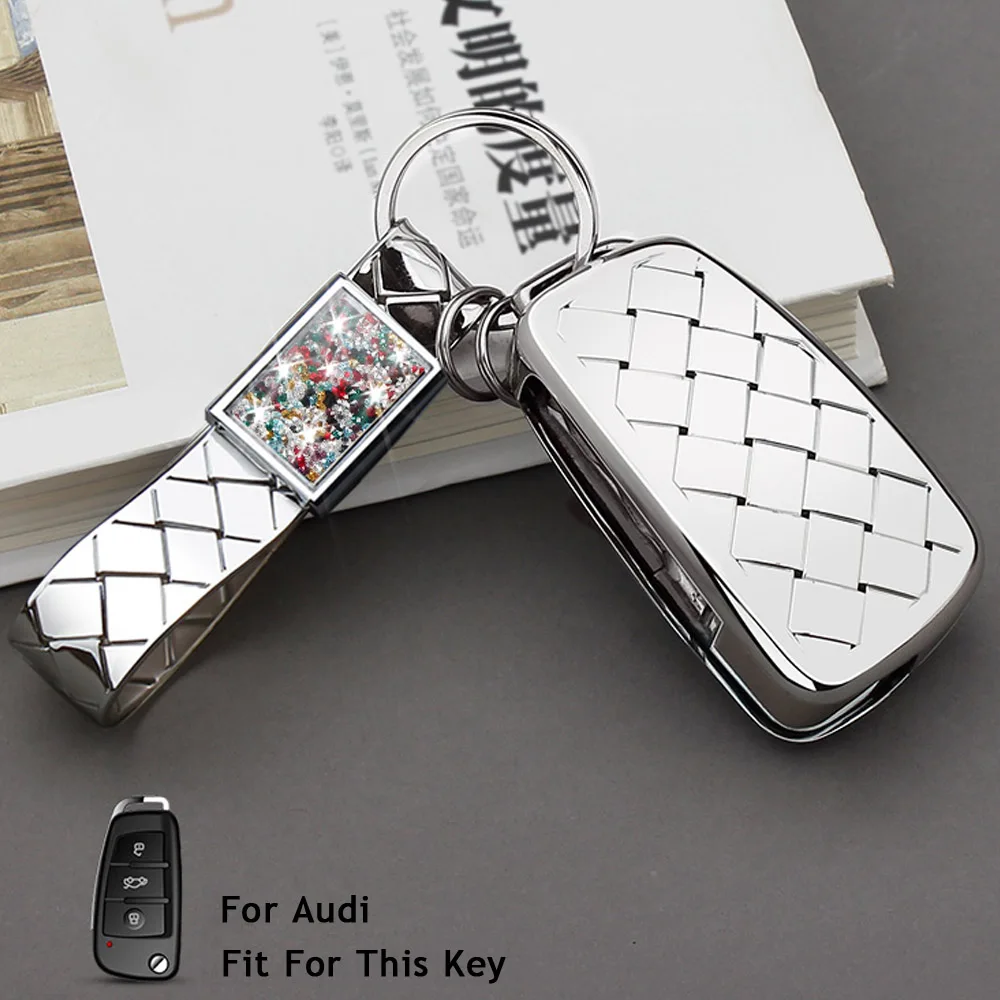 ТПУ авто ключ защитный чехол для Audi R8 A1 A3 A4 A5 A6 A7 A8 Q3 Q5 Q7 C5 C6 A4L A6L S1 S3 RS6 TT 2005-2013 автомобильный держатель телефона