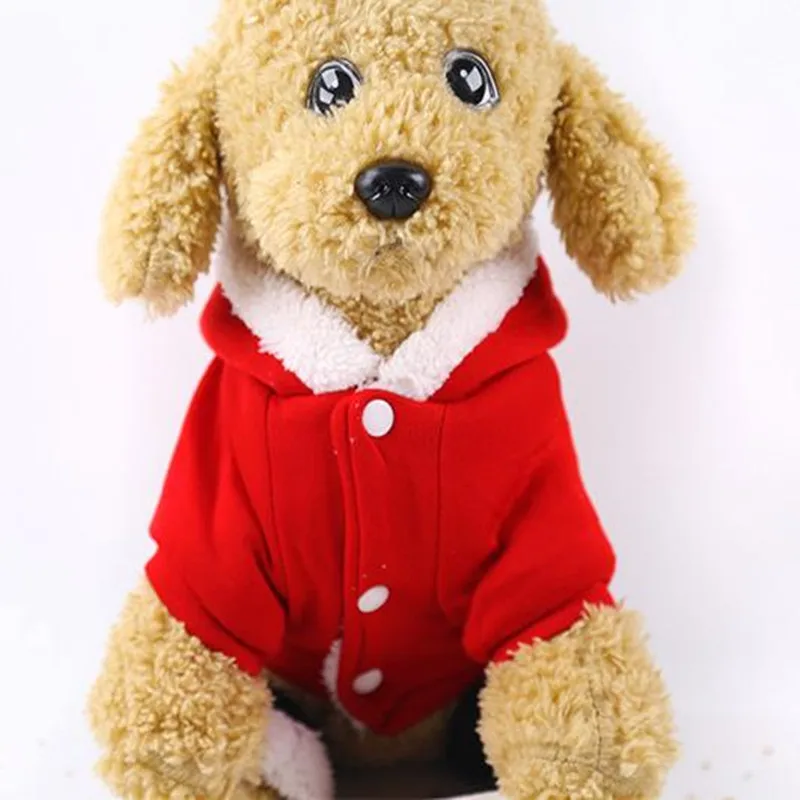 Зимняя Теплая Одежда для собак, пальто, хлопковая толстовка с капюшоном маленького и среднего размера для собаки чихуахуа, йоркширского терьера, комбинезон, одежда для домашних животных