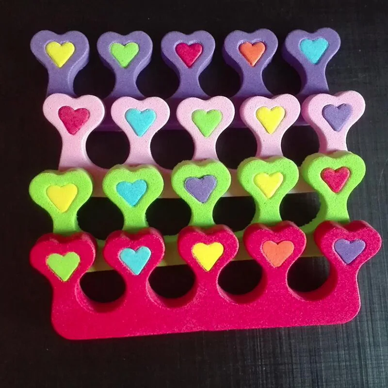 

Addfavor 5 pair Finger Separator Sponge Foam Soft Toe Separator Tools For Manicure Salon UV Gel Polish Pedicure