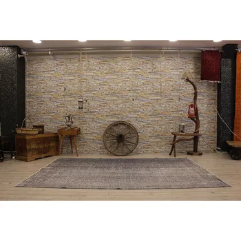 

Light Gray Rug, Home Decor, Antique Furniture, Turkish Vintage Rug, Decorative Kilim Sempati Hali