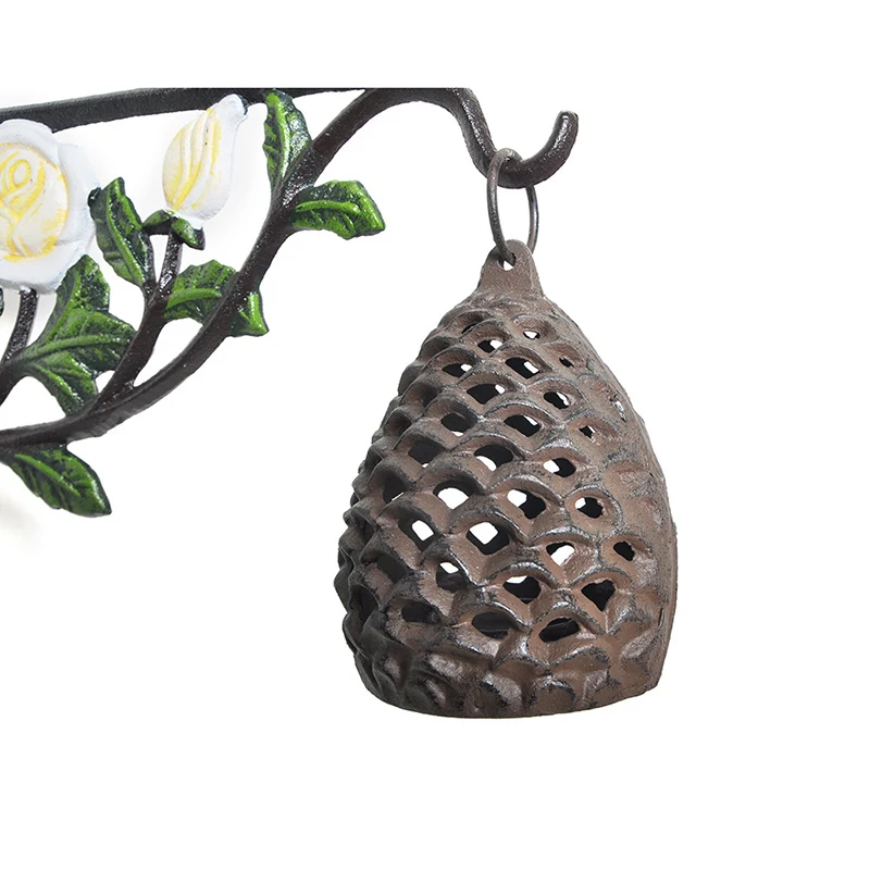 

Cast Iron Wall Hanging Flower Plant Pot Bracket Hook Shelf For Garden Planter