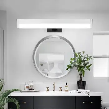 

Modern Acrylic Bedroom Waterproof LED Mirror Light 8W 220V Wall Lamp Decorations Fine Process to Handle Soft Light Effects
