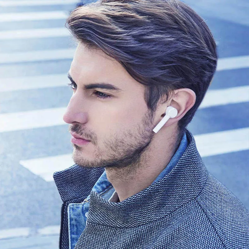 Xiaomi Mi Airdots pro Air TWS Bluetooth гарнитура истинные Беспроводные спортивные стерео наушники ANC переключатель ENC автоматическое управление паузой