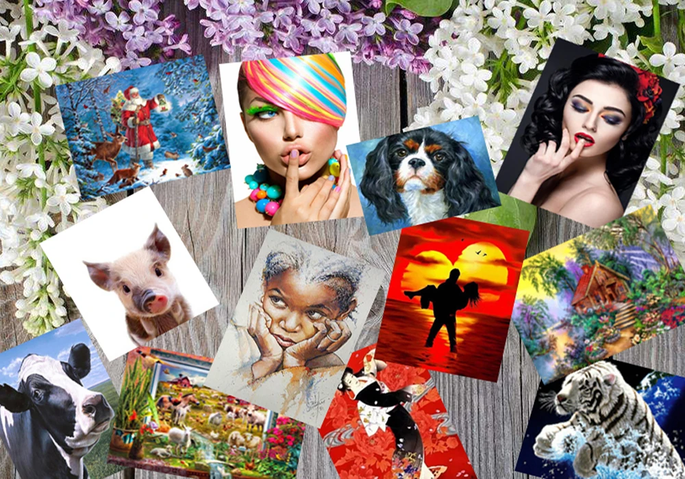 5D DIY Square Resin Drill Diamond Painting Sexy couple Diamond Embroidery Full display Mosaic Abstract Pictures of Rhinestones