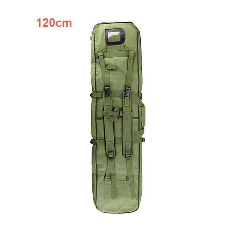 Военный Рюкзак 85 96 100 120 см с винтовкой, Сумка с пистолетом, чехол с двойной винтовкой, сумка для страйкбола, наружный портативный рюкзак для охоты - Цвет: 120cm green