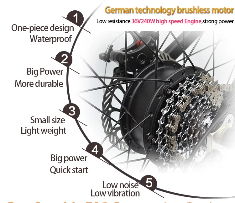 Discount Electric Bicycle 48V 350W Two Wheels Electric Bicycle Removable Battery 36V 250W 21/27Speeds Foldable Electric Scooter Adults 18