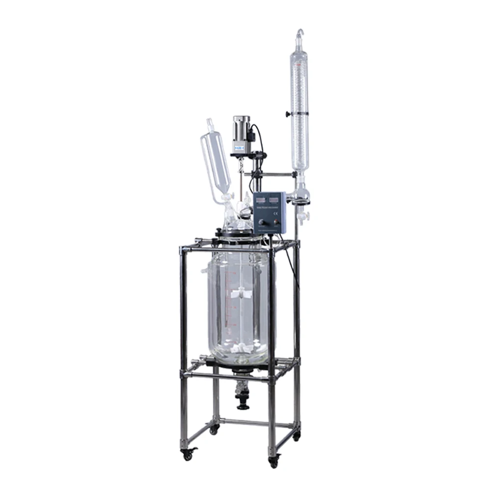 Лабораторное оборудование 100 л двухслойная лабораторная куртка реактор из