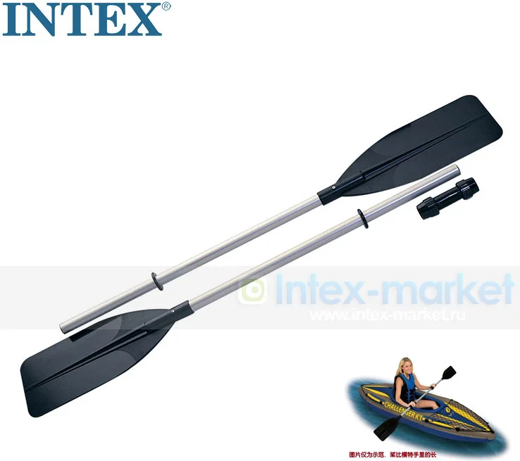 

Genuine Original INTEX Paddle Rubber Rowing Oars Paddle Aluminium Alloy Paddle a Pair of 69627