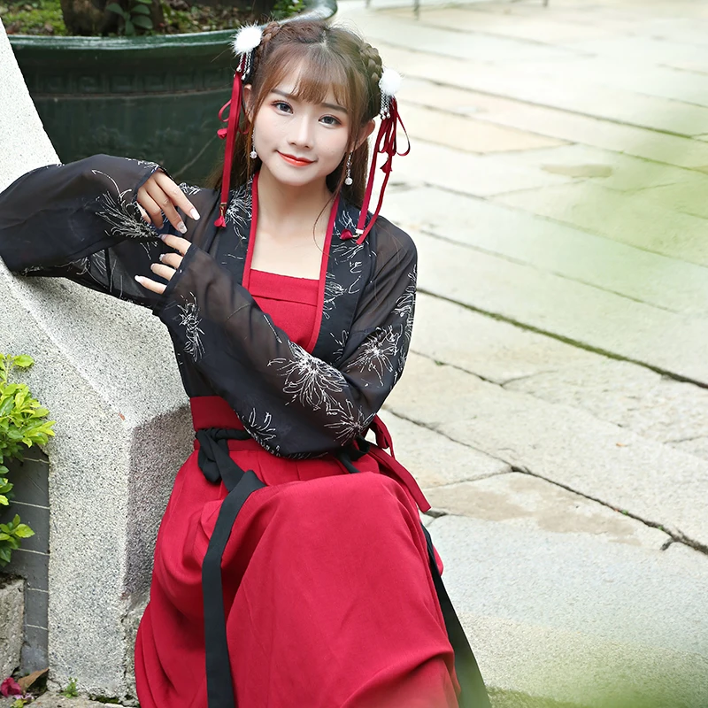 Женский костюм феи Hanfu, одежда, китайское традиционное древнее платье, народный танец, одежда для сцены, национальные Классические платья DN4142