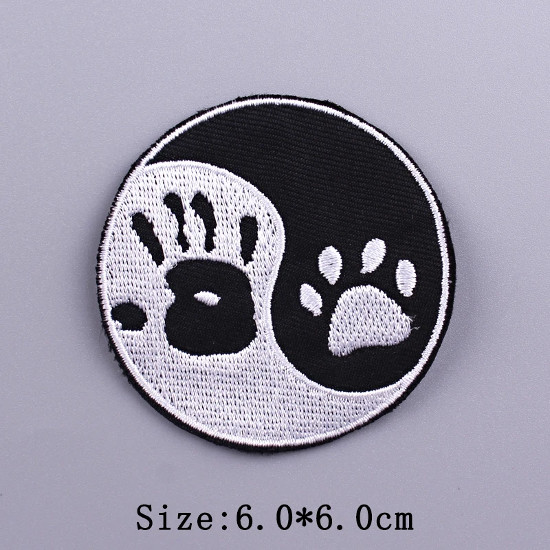 Wilderness Patch Crystal Embroidered Patches For Clothing Letter Patch Iron On Patches On Clothes Stripe Badges Stickers Decor