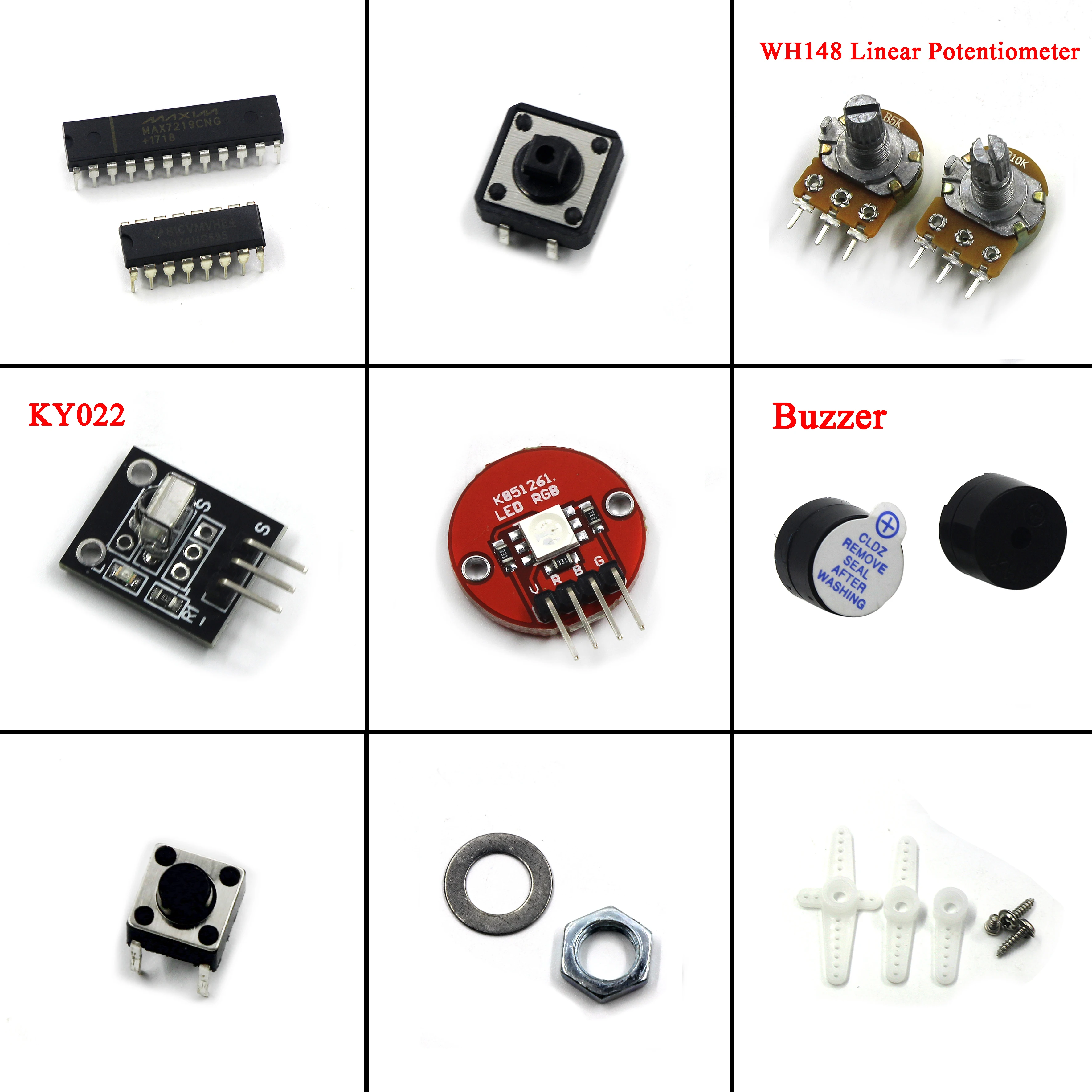 Стартовый набор Uno R3 макетная плата и держатель шаговый мотор/сервопривод/1602 ЖК