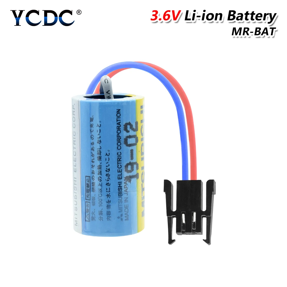 3,6 V 1700mAh MR-BAT ER17330V PLC батарея 3,6 V ER2/3A 17330 литий-ионные батареи с разъемом для экрана машины для литья под давлением