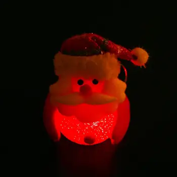 

Santa Claus Night Light LED Night Light White+Red Christmas Decorations Tree Atmosphere Lamp Luminous Lighting Outdoor Indoor
