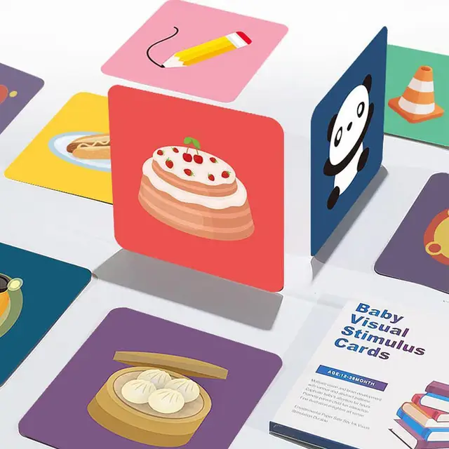 Black White Color Cards Early Educational Baby Visual Training Card Animal Cards Baby Infant Gift  For Children Cognition 6