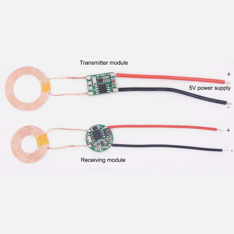 

5V 500mA Wireless Charging Power Supply Module Transmitting And Receiving