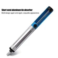 Aspiration Semi aluminium et Semi plastique, pompe à étain, outil de retrait de soudure pour dessouder, ventouse à souder manuelle