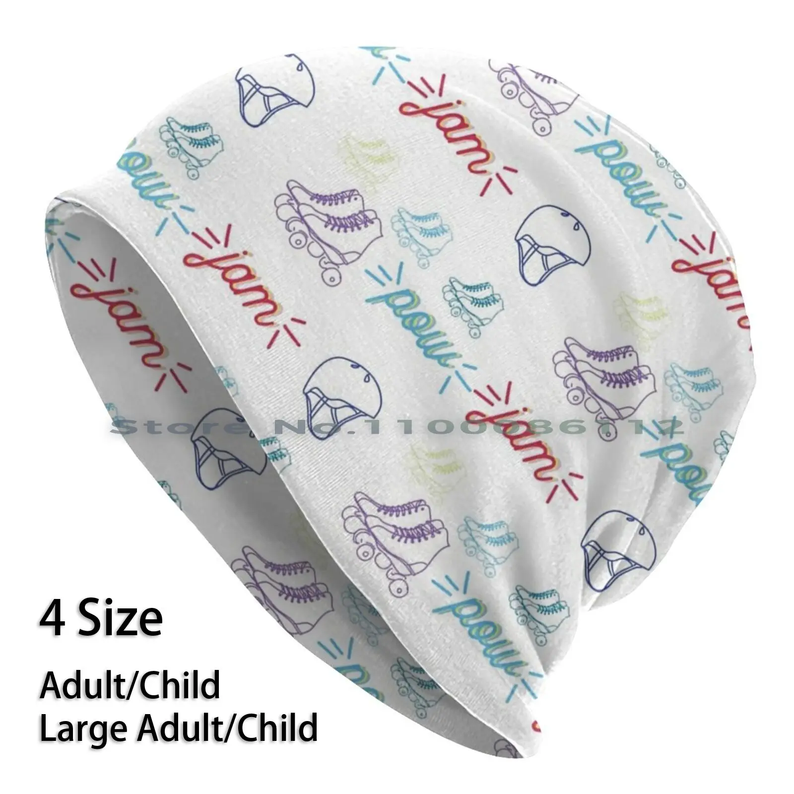 Skate Sticker Pack | Roller Derby | Rollerskates Berretti Cappello Di Lana Roller Derby Pattinaggio A Rotelle Jammer Rollerskating Ha Fretta Di Sposta