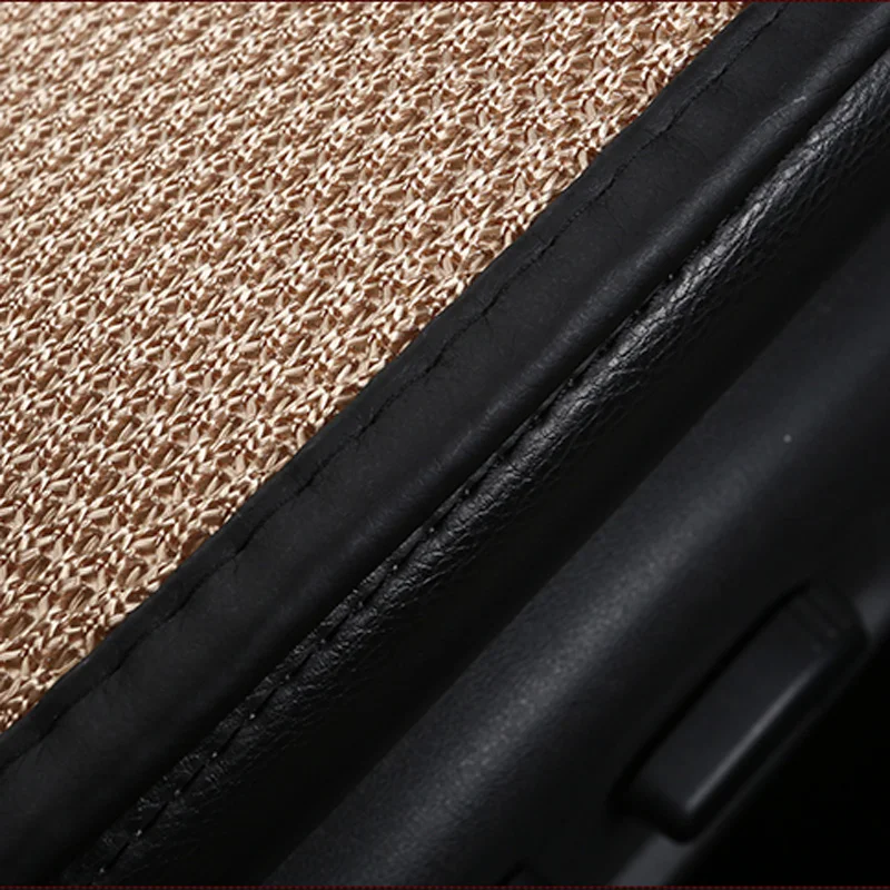 Car Seat Covers Summer Car Seat Cover Breathable Ice Silk Four Seasons Car Seat Cushion Protector Pad Front Pad for Most Cars