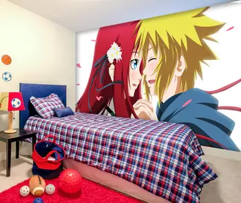 

[Self-Adhesive] 3D Murals For NARUTO 101 Japan Anime Wall Paper mural Wall Print Decal Wall Murals Belly